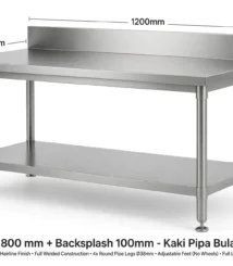 Kitchen Table Untuk Bakery,