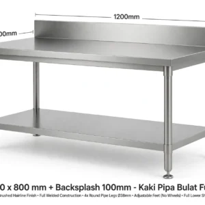 Kitchen Table Untuk Bakery,