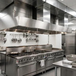 alat pengisap asap dapur komersil untuk dapur hotel dan restoran
