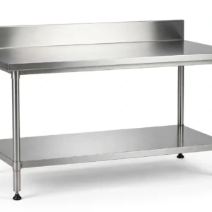 meja stainless ukuran standar untuk kebutuhan kitchen hotel dan cafe
