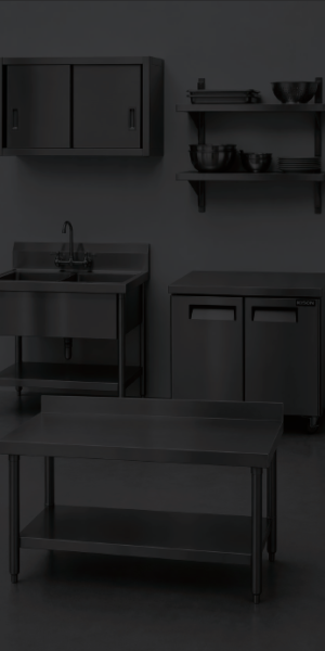 kitchen equipment stainless untuk komersial