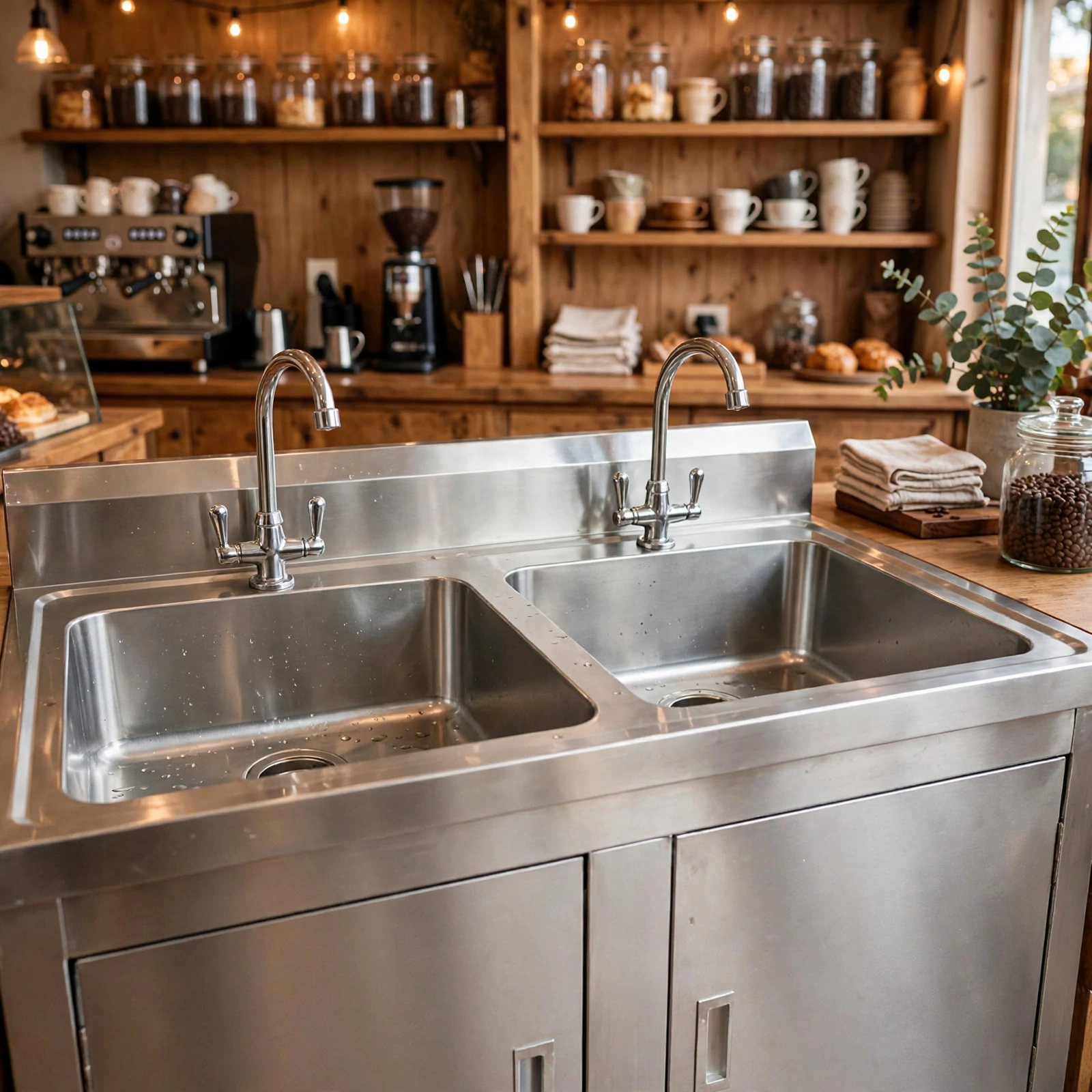 Meja Sink Cabinet 2 Bak Tertutup Meja Sink Cabinet 2 Bak Tertutup