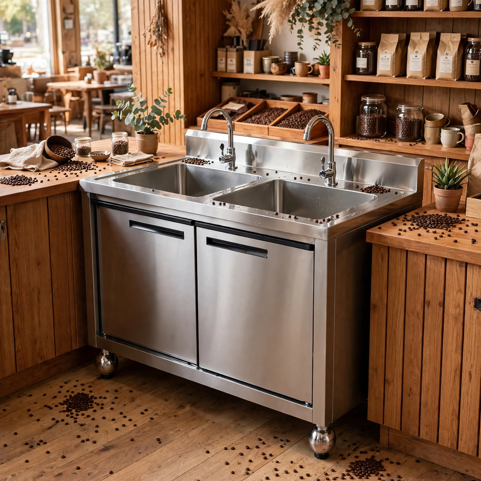 Complete Barista Station Sink Complete Barista Station Sink
