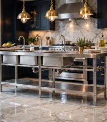 Triple Sink Undershelf Plate