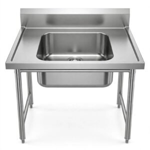 meja single sink,