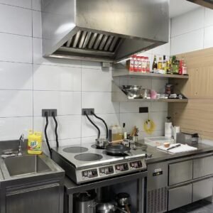 Jual Peralatan Cafe Stainless Minimalis - Produsen Custom Kitchen Stainless Cafe Kecil
