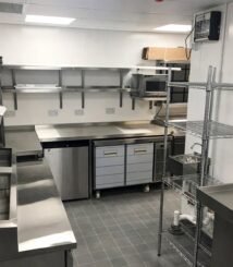 Custom Kitchen Stainless Cafe Kecil