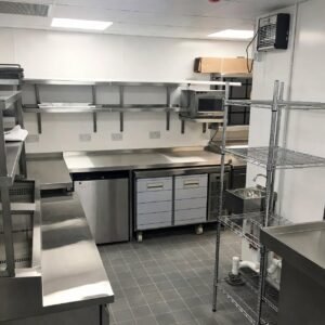Custom Kitchen Stainless Cafe Kecil