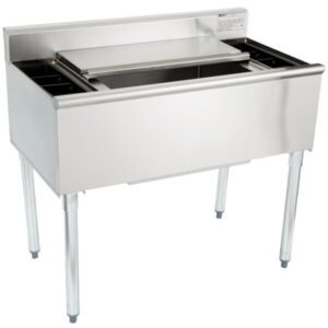 Supplier Ice Bin Insulated Dengan Tutup Geser Custom