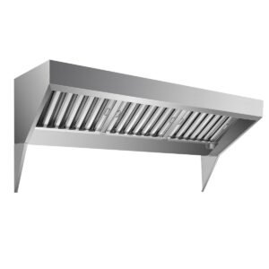 Hood Dapur Resto Viral - Exhaust Hood Stainless Tebal Penghisap Asap Max Clean