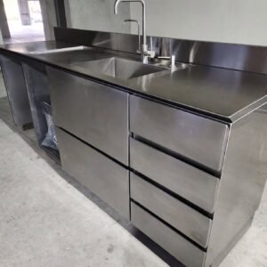Produsen Cabinet Stainless Custom | Kitchen Cabinet Stainless Jakarta