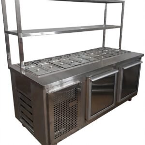 Supplier meja Bain Marie stainless steel