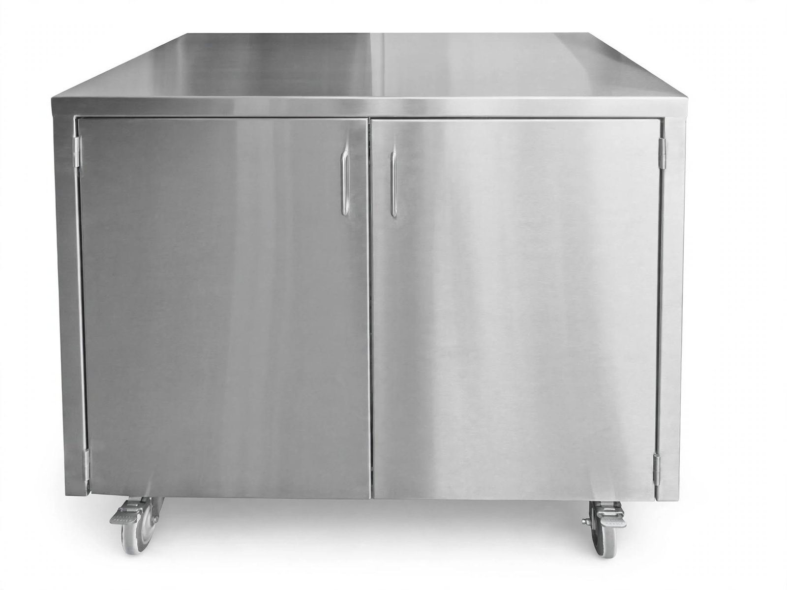 Meja Kerja Dapur Dengan Cabinet Penyimpanan - Custom Meja Kerja Dapur Dengan Cabinet Penyimpanan - Custom