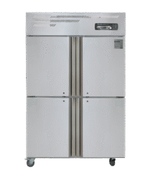 Chiller Freezer Stainless 4 Pintu Z-1000NP 1045L Suhu 2 to 8°C Kompresor Embraco Stainless Steel Upright Chiller 1045 Liter Z-1000NP - Kulkas Dapur Restoran Cafe No Frost Digital