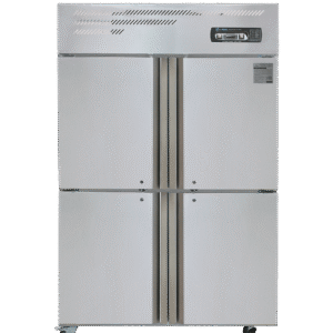 Chiller Freezer Stainless 4 Pintu Z-1000NP 1045L Suhu 2 to 8°C Kompresor Embraco Stainless Steel Upright Chiller 1045 Liter Z-1000NP - Kulkas Dapur Restoran Cafe No Frost Digital
