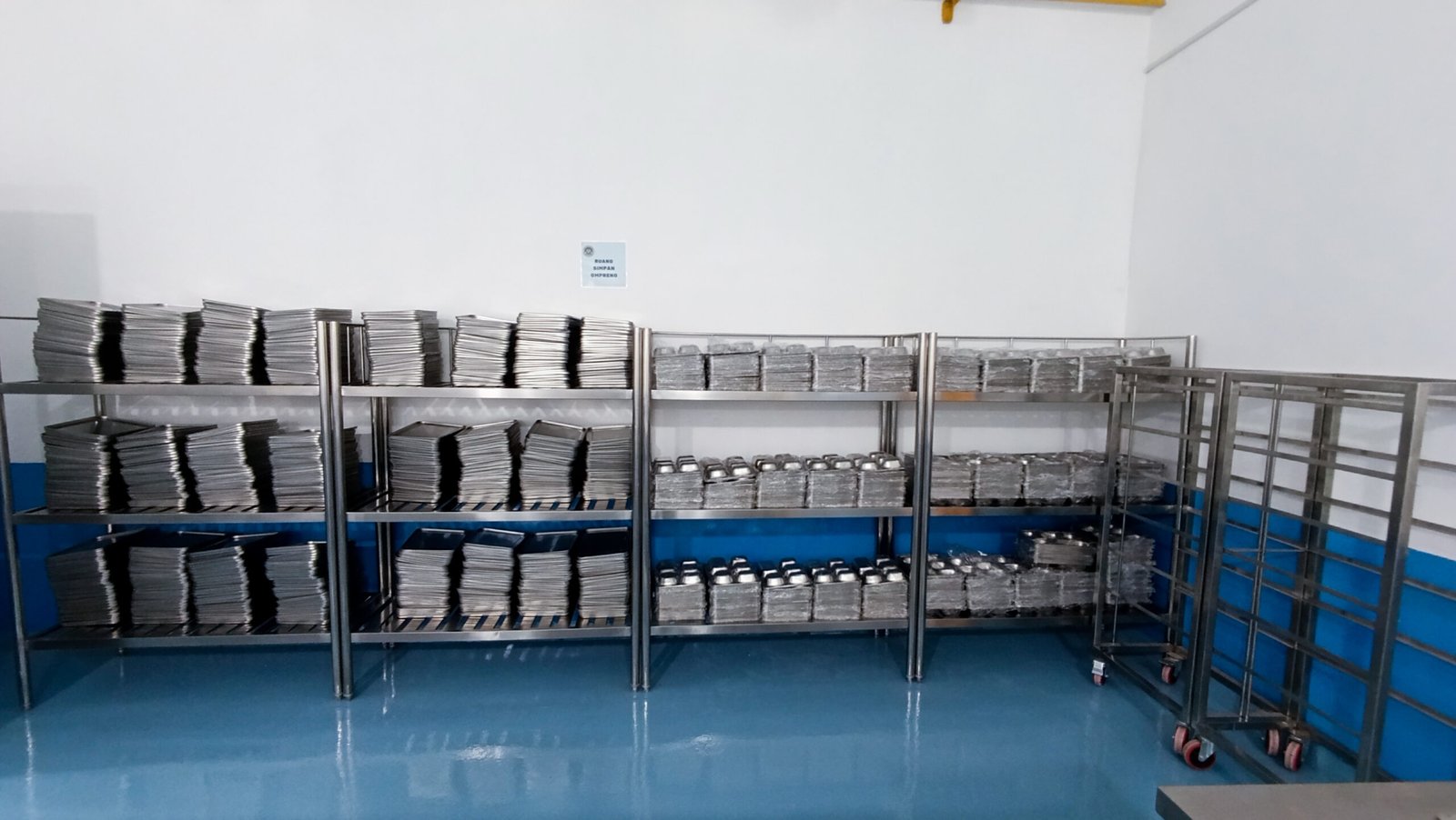 peralatan dapur mbg stainless steel,