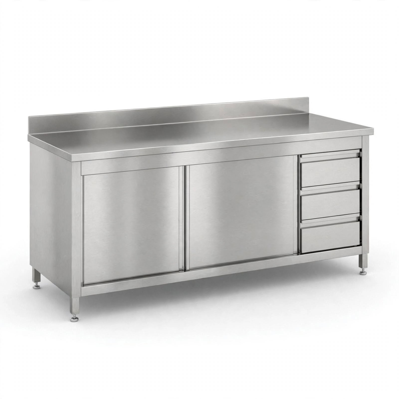 meja dapur stainelss cabinet custom untuk resto dan hotel meja dapur stainelss cabinet custom untuk resto dan hotel