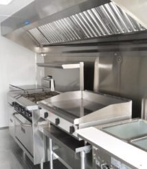 Kitchen Hood Dapur Industri - Alat Penghisap Uap Minyak Panas Dapur Restoran WMS