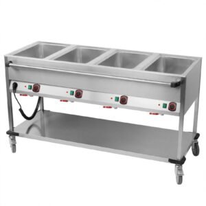 Jual meja Bain Marie stainless steel