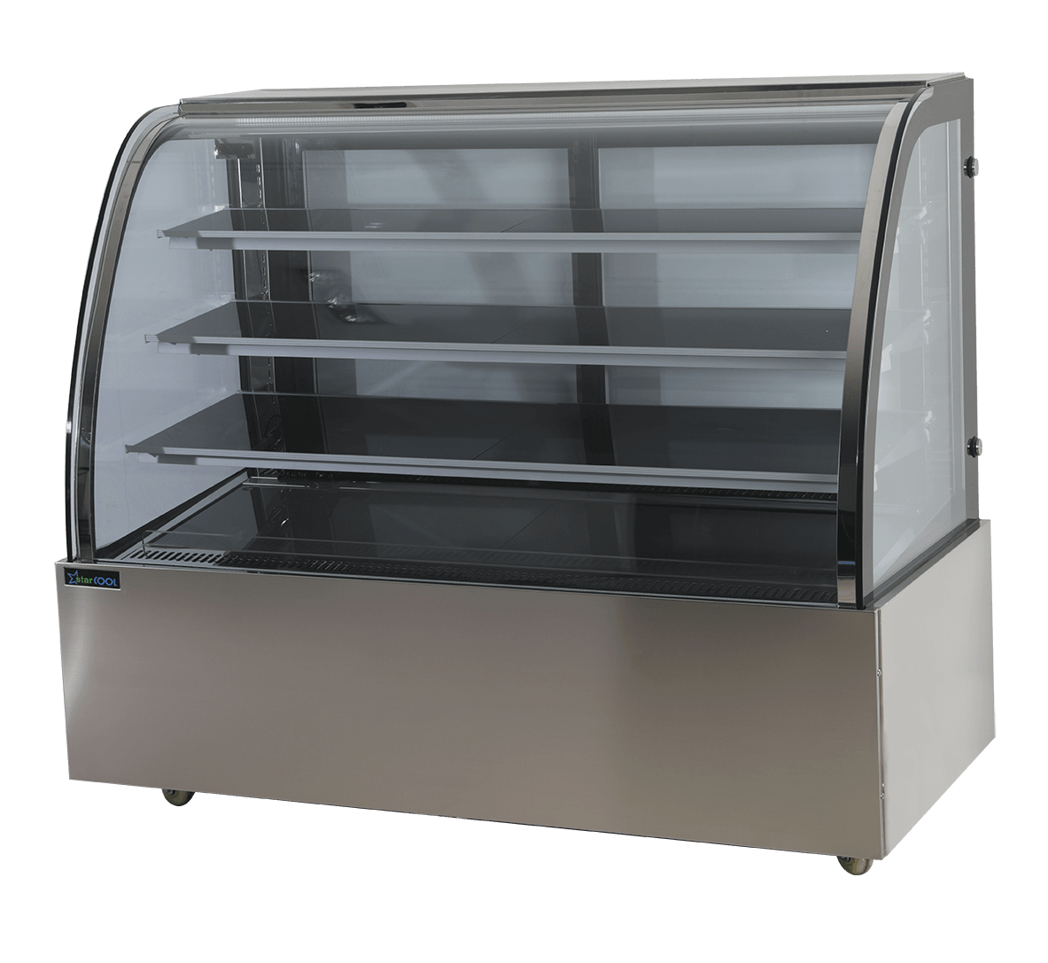 Starcool CG-150FA Cake Showcase 150cm - Etalase Kue Curved Glass 2 to 8°C Stainless Steel 970 Watt Starcool CG-150FA Cake Showcase 150cm - Etalase Kue Curved Glass 2 to 8°C Stainless Steel 970 Watt