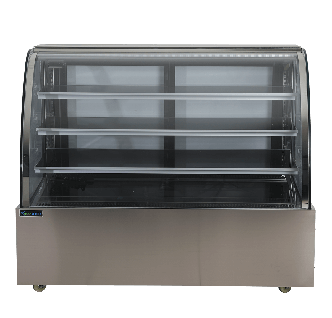 cake Display Chiller 1500x700x1240 CG-150FA - Etalase Kue Kaca Lengkung 3 Rak Kompresor Danfoss Secop Etalase Kue Pendingin CG-150FA 150cm - Cake Showcase Chiller Stainless No Frost LED Light Jual Cake Showcase Chiller 150cm CG-150FA - Etalase Kue Cafe Bakery Suhu 2-8°C Double Sliding Door cake Display Chiller 1500x700x1240 CG-150FA - Etalase Kue Kaca Lengkung 3 Rak Kompresor Danfoss Secop Etalase Kue Pendingin CG-150FA 150cm - Cake Showcase Chiller Stainless No Frost LED Light Jual Cake Showcase Chiller 150cm CG-150FA - Etalase Kue Cafe Bakery Suhu 2-8°C Double Sliding Door