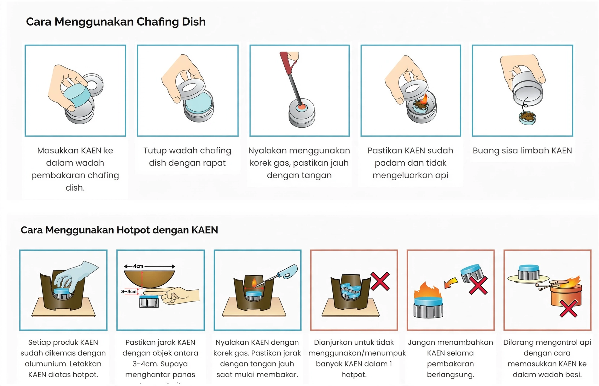 cara menggunakan KAEN untuk hotpot,