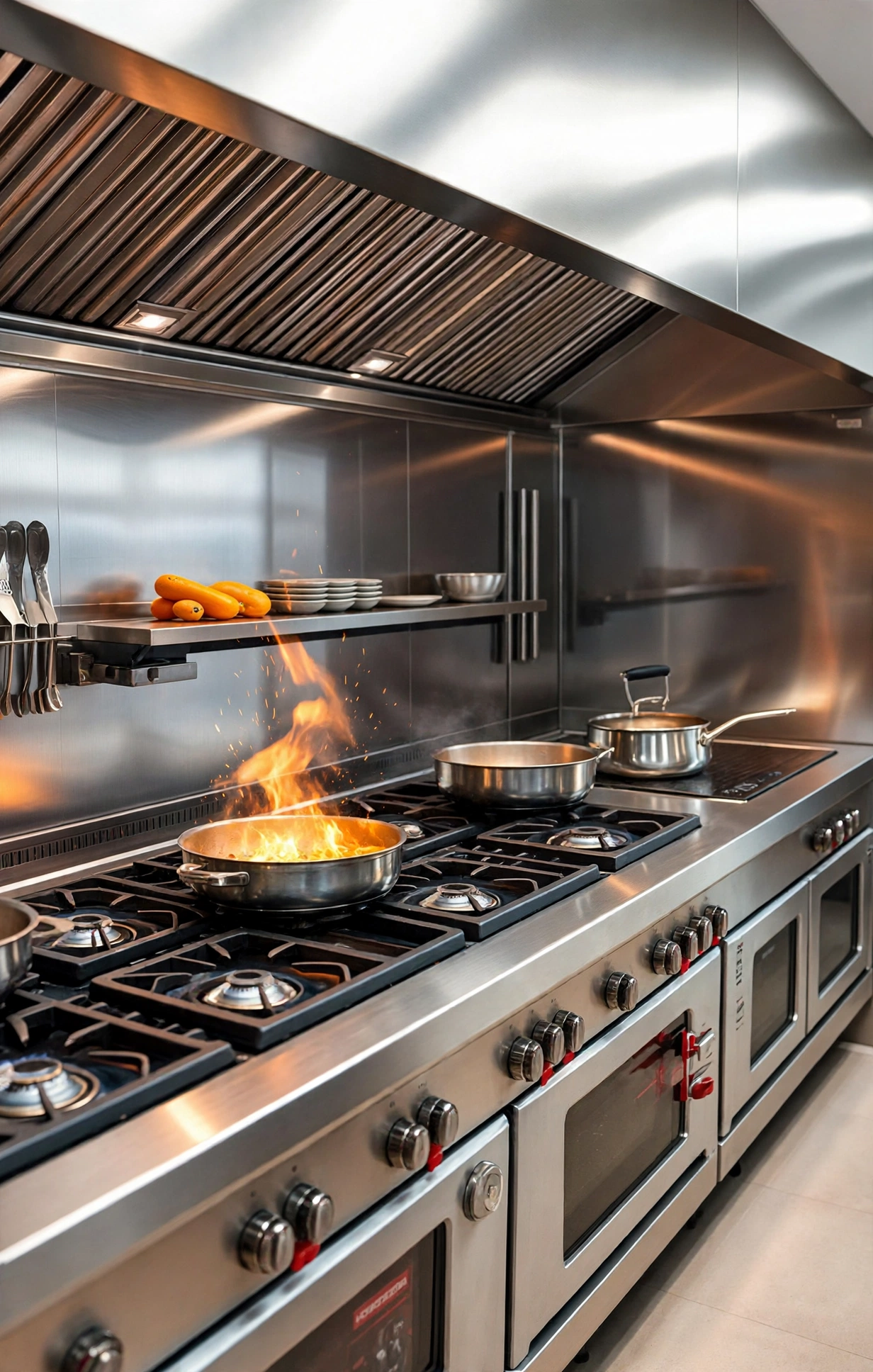 exhaust hood stainless custom untuk resto dan rumah sakit exhaust hood stainless custom untuk resto dan rumah sakit