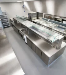 kitchen stainless custom untuk rumah sakit terlengkap dan bisa custom sesuai kebutuhan