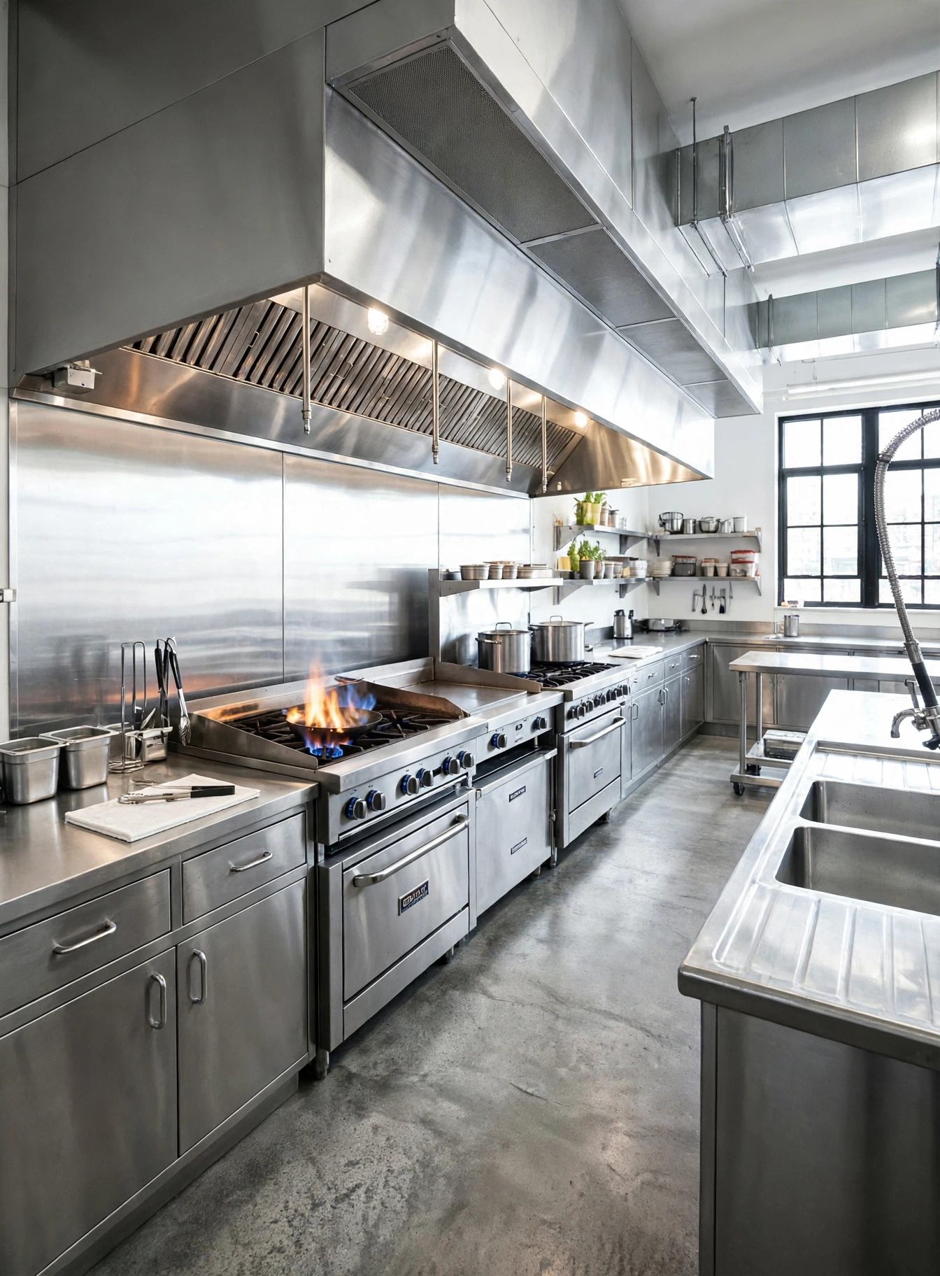 kitchen stainless untuk cloud kitchen / ghost kitchen, kitchen stainless untuk cloud kitchen / ghost kitchen,