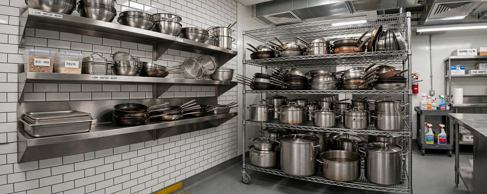Supplier alat dapur cafe bahan stainless anti karat,