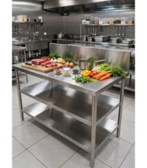 Meja Stainless Dapur Anti Karat
