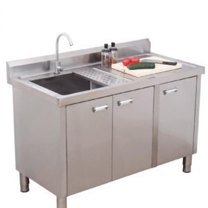 Lemari Dapur Stainless 304 Anti Karat Pesanan Sesuai Ukuran