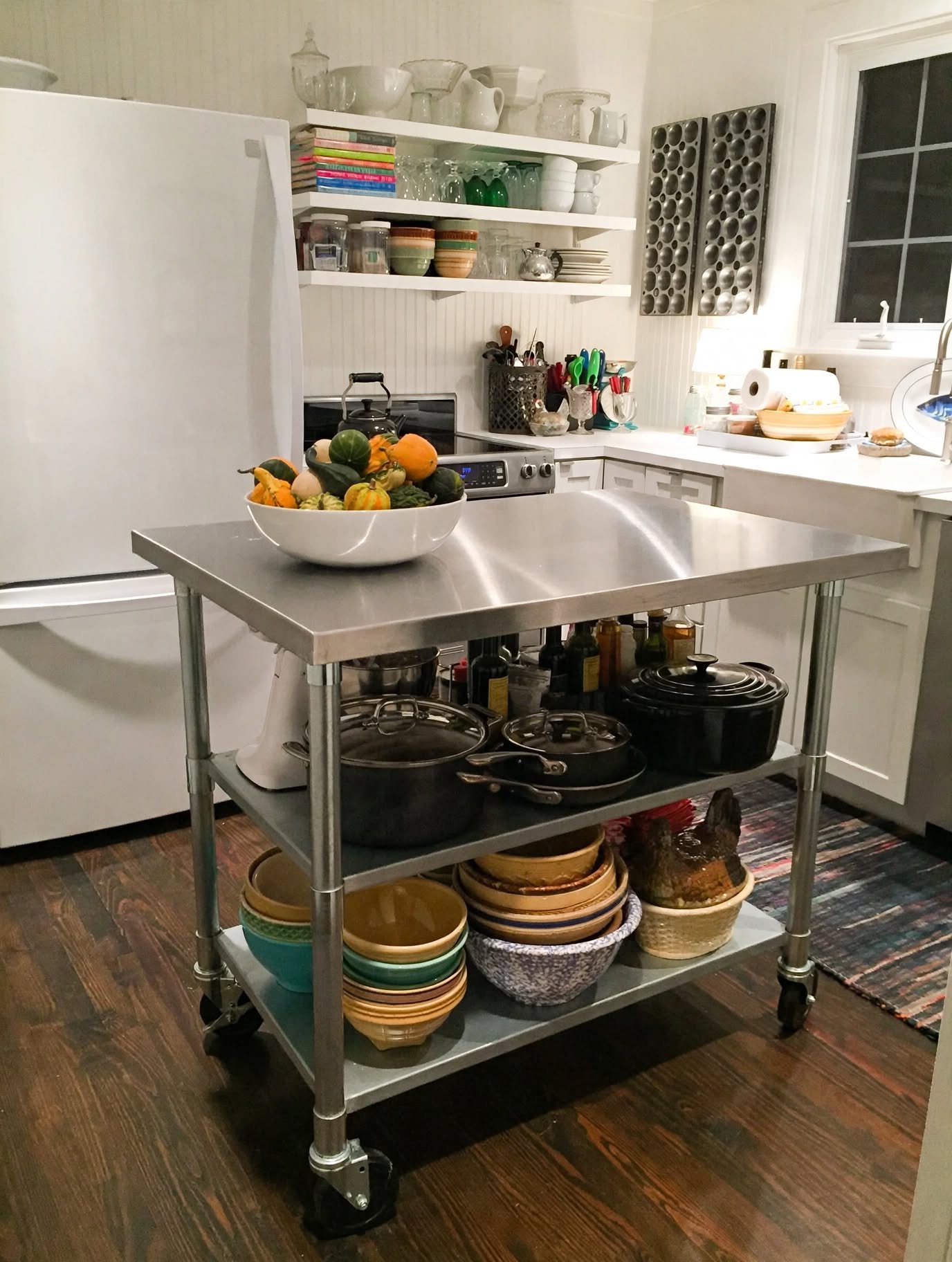 Jual Meja Kerja Dapur Stainless 3 Tingkat - Dengan Roda Jual Meja Kerja Dapur Stainless 3 Tingkat - Dengan Roda