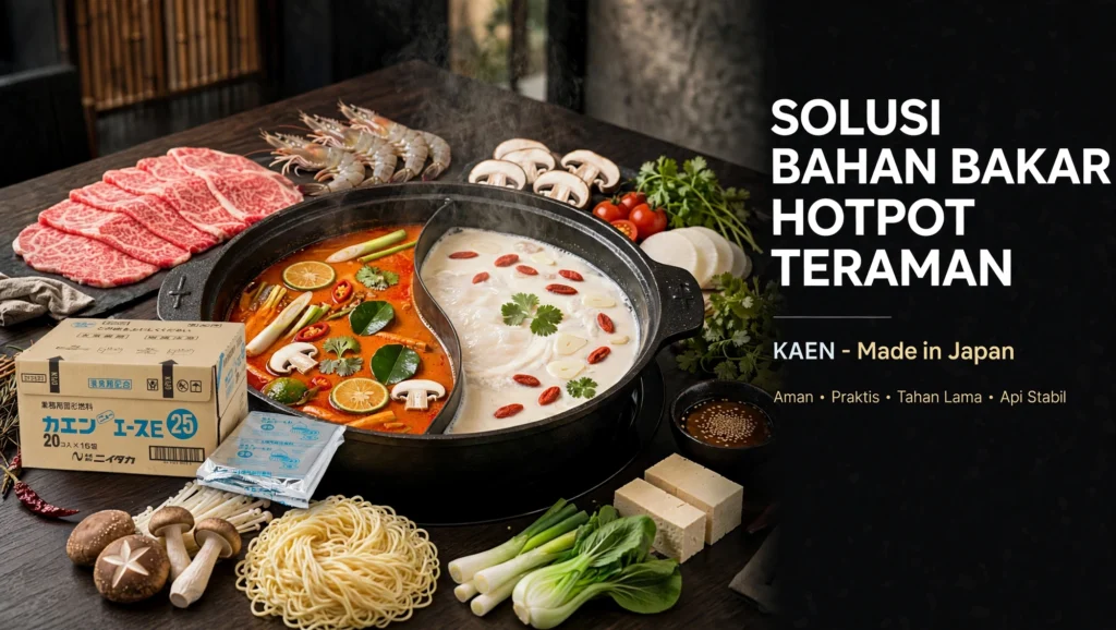 KAEN: Solusi Bahan Bakar Hotpot Praktis, Ekonomis, dan Ramah Lingkungan untuk Restoran & Hotel