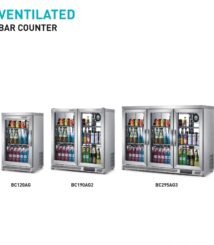Undercounter Bar Chiller 120L Untuk Hotel