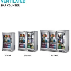 Undercounter Bar Chiller 120L Untuk Hotel