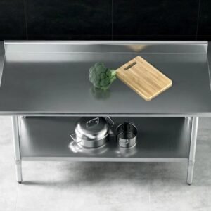 Prep Table Stainless 180x70cm 3 Susun