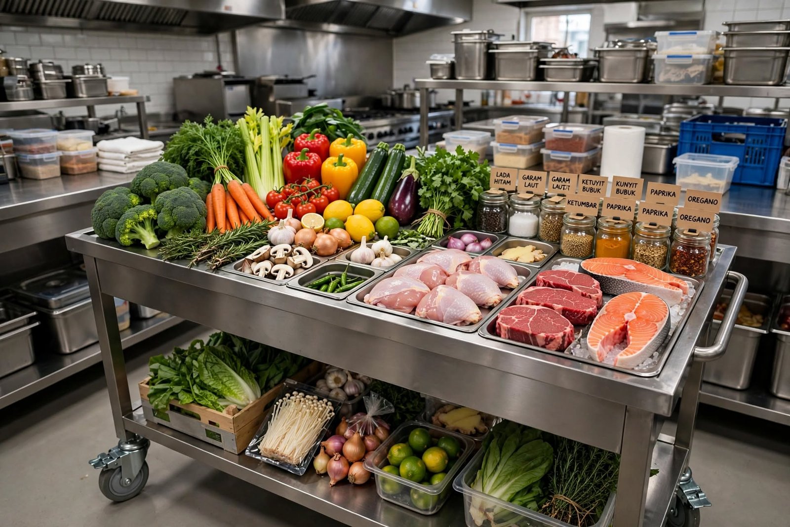 Professional Kitchen Table Stainless 304 - For Restaurant, Cloud Kitchen, Hotel Professional Kitchen Table Stainless 304 - For Restaurant, Cloud Kitchen, Hotel