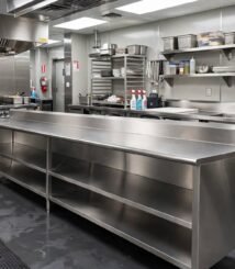 kitchen table stainless untuk dapur resto, catering dan hotel