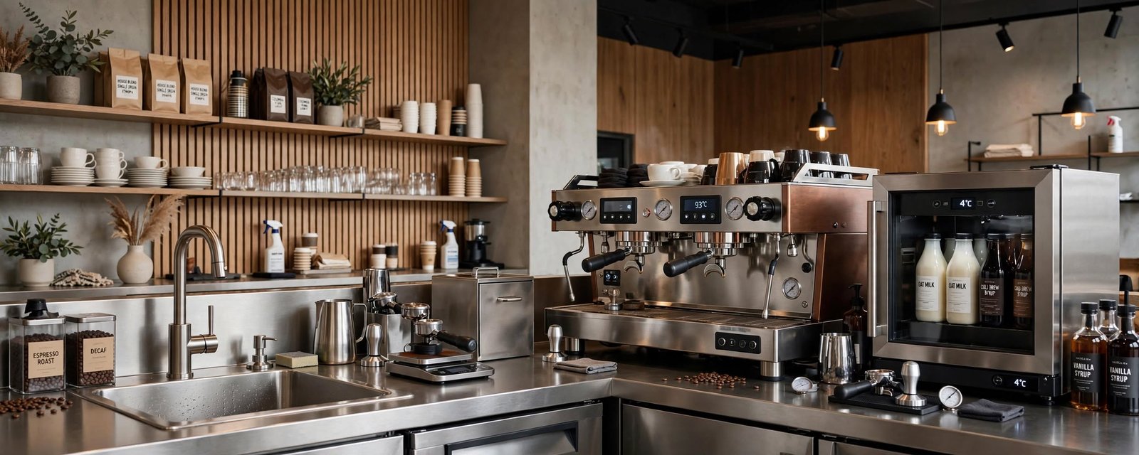 kitchen equipment cafe