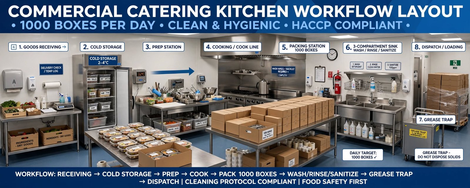 jasa setup dapur catering jakarta