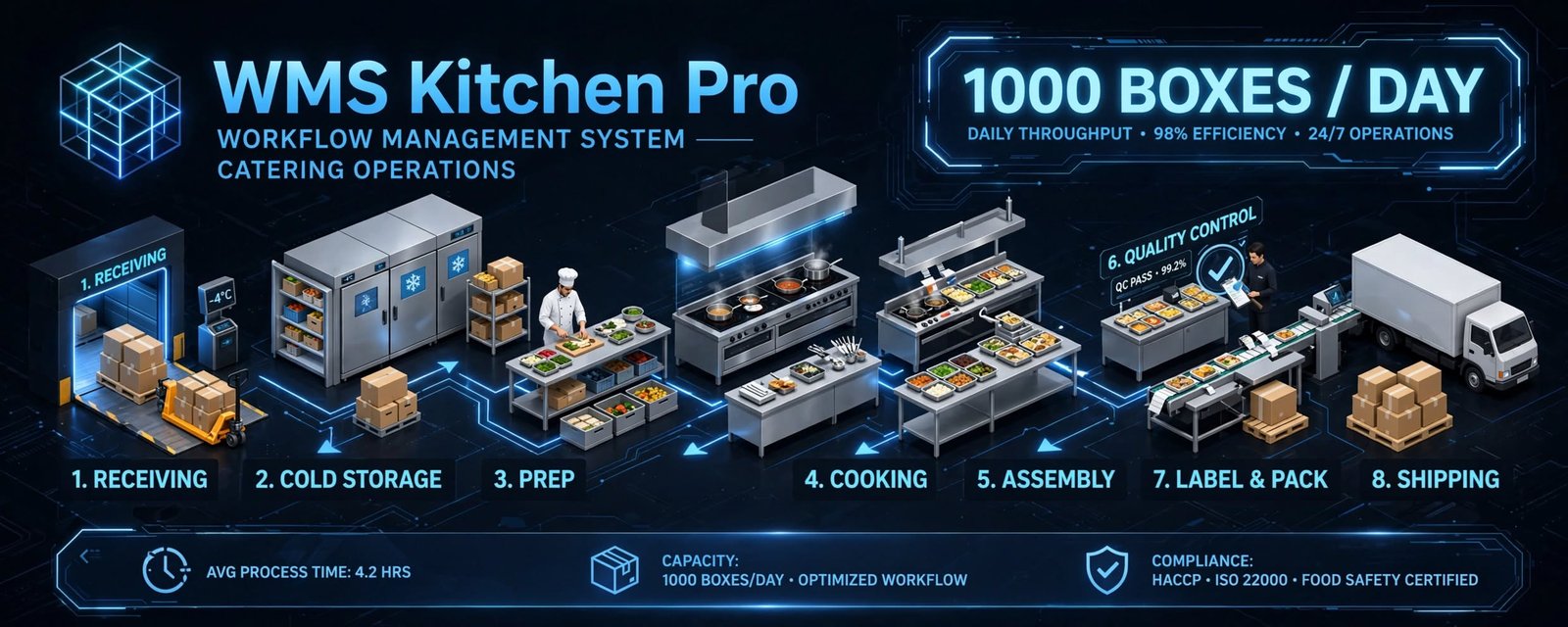 central kitchen kapasitas besar