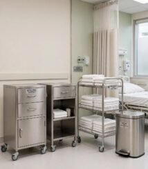 Jual Trolley Medis Stainless 304 Custom - Trolley Instrument, Trolley Obat, Trolley Emergency Untuk RS, Klinik, Puskesmas