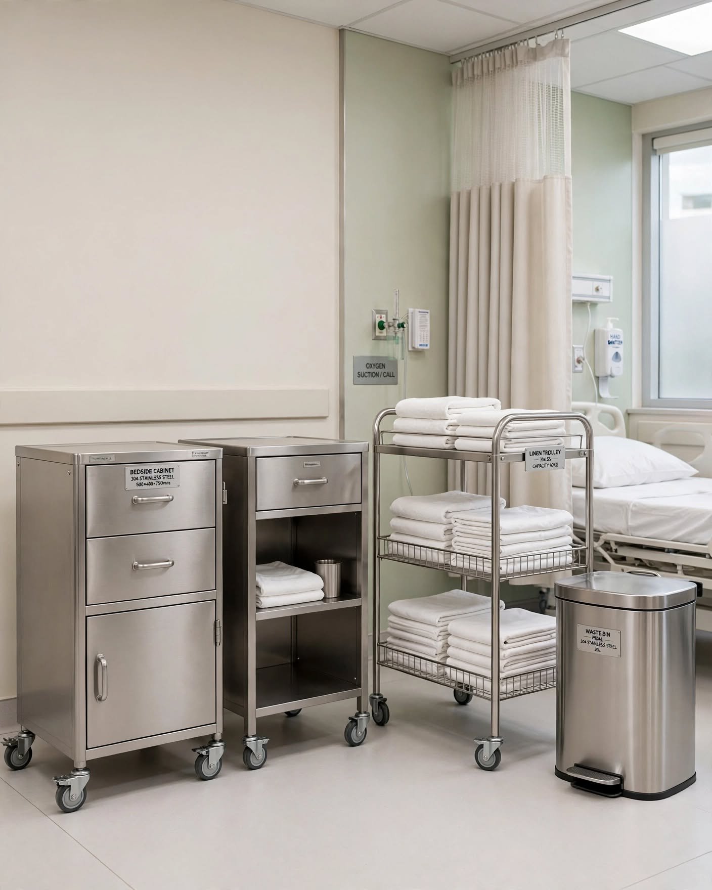 Jual Trolley Medis Stainless 304 Custom - Trolley Instrument, Trolley Obat, Trolley Emergency Untuk RS, Klinik, Puskesmas Jual Trolley Medis Stainless 304 Custom - Trolley Instrument, Trolley Obat, Trolley Emergency Untuk RS, Klinik, Puskesmas