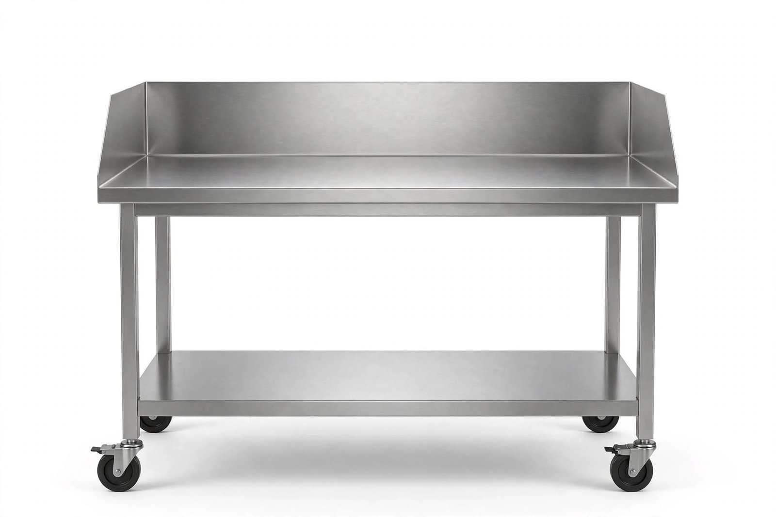 meja stainless dengan backsplash 3 sisi custom meja stainless dengan backsplash 3 sisi custom