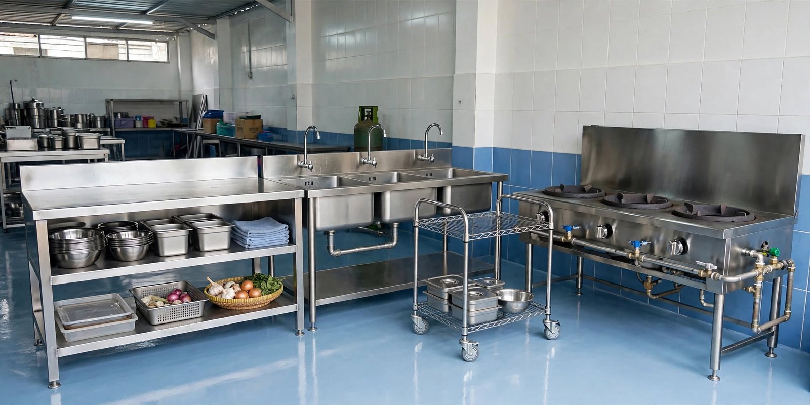 pengadaan peralatan dapur MBG paket lengkap 3000 porsi