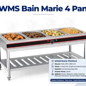 bain marie penghangat makanan