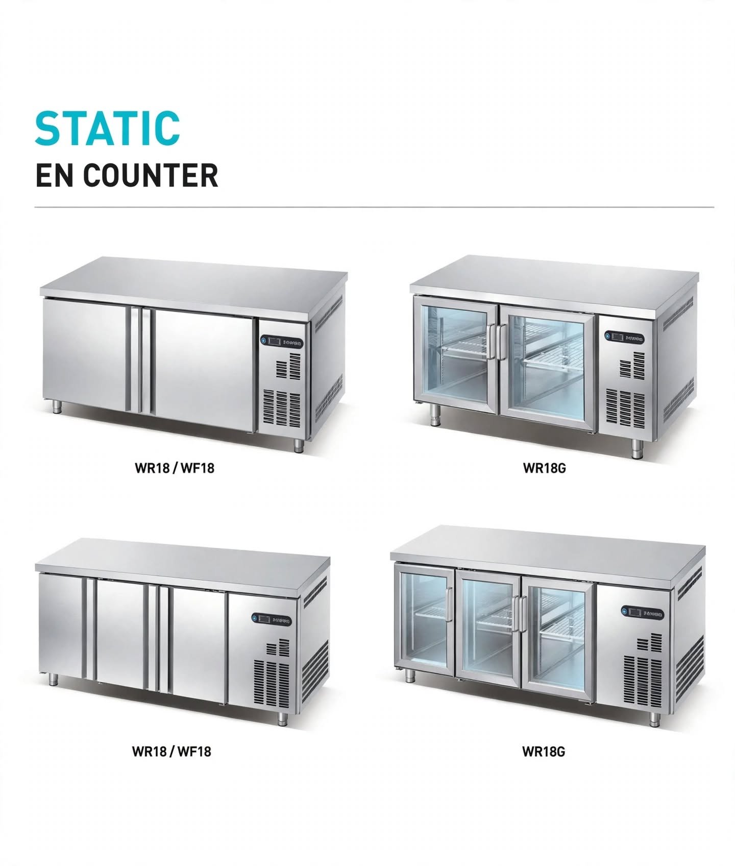 Meja Pendingin Static EN Counter Meja Pendingin Static EN Counter
