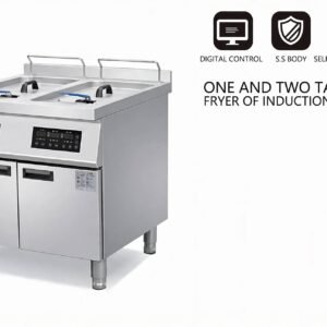 Deep Fryer Induction Cooker 8kW x2 - Self Diagnostic Fault - 800x800x800mm
