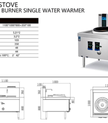 Kompor Kwali Stainless Single Burner Original,